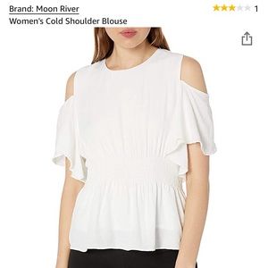 Gorgeous Cold Shoulder Peplum Top